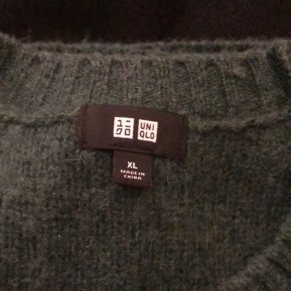 Xl mens sweater / green
